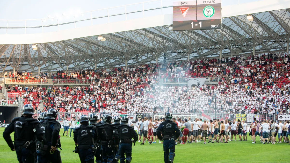 Tőzsér Dániel A debreceni szurkolók nem ütöttek meg egy játékost sem