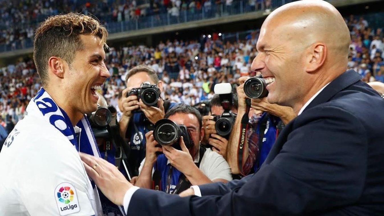 Ronaldo, Zidane, Real Madrid 