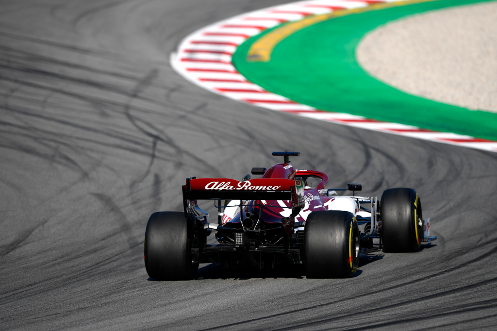 Forma-1, Kimi Räikkönen, Alfa Romeo Racing, Barcelona teszt 2. nap 