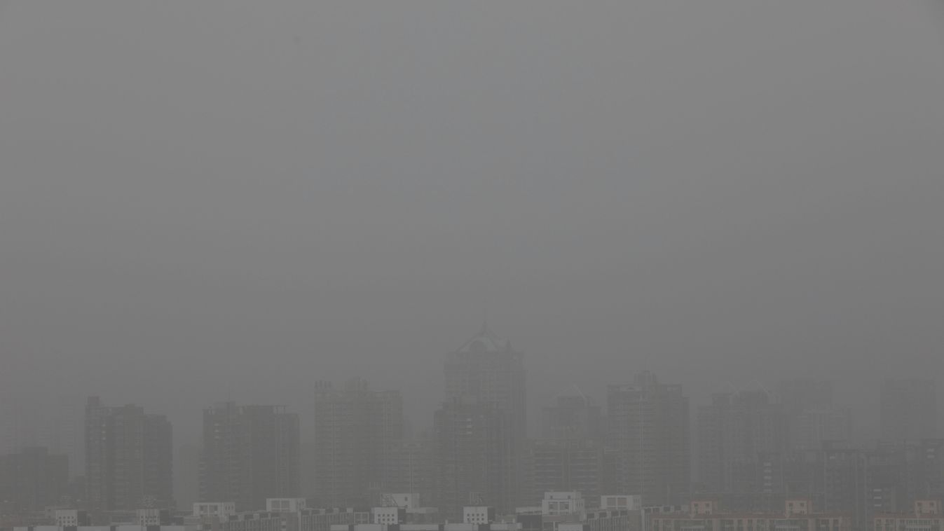 Peking, homokvihar 