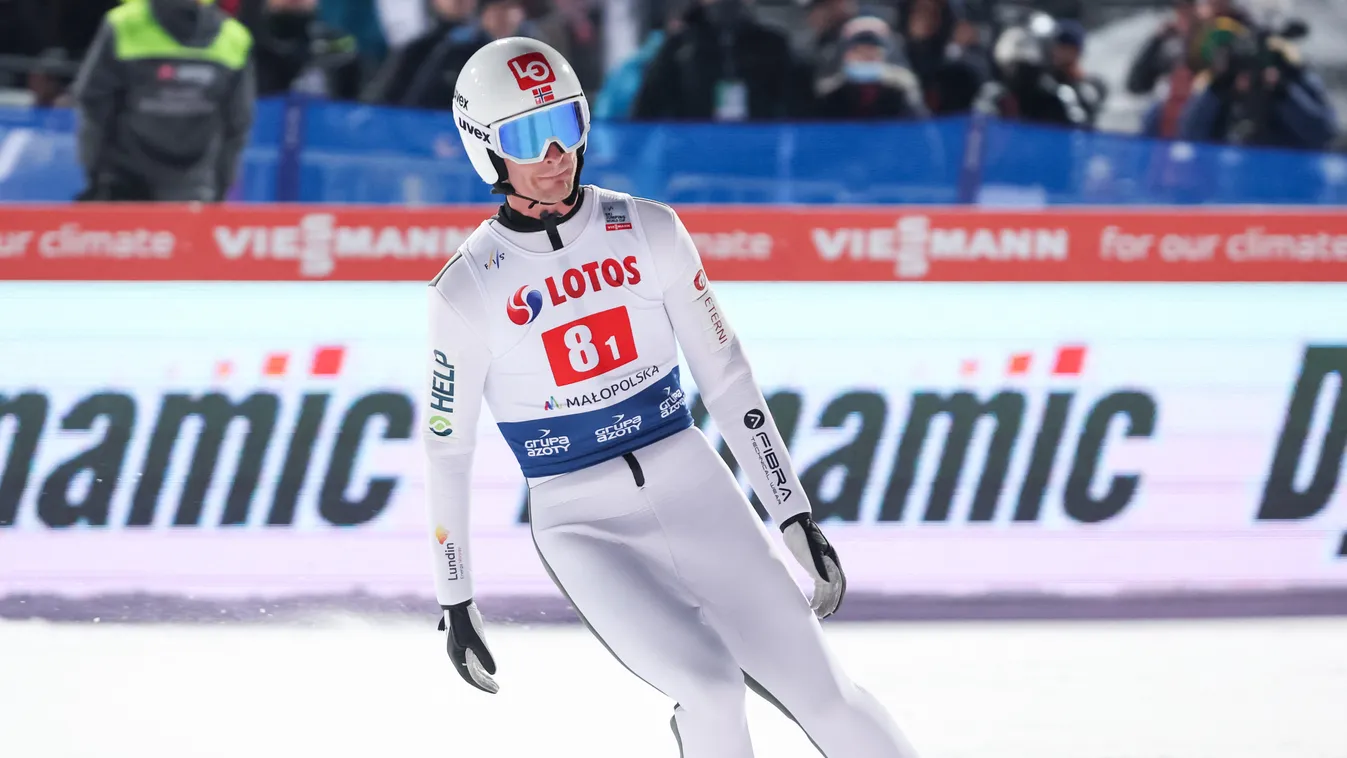 FIS Ski Jumping World Cup In Zakopane NurPhoto General news January 15 2022 15th January 2022 FIS Ski Jumping Winter Sport Horizontal SNOW 