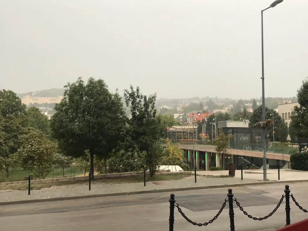 heves esőzés Budapesten 