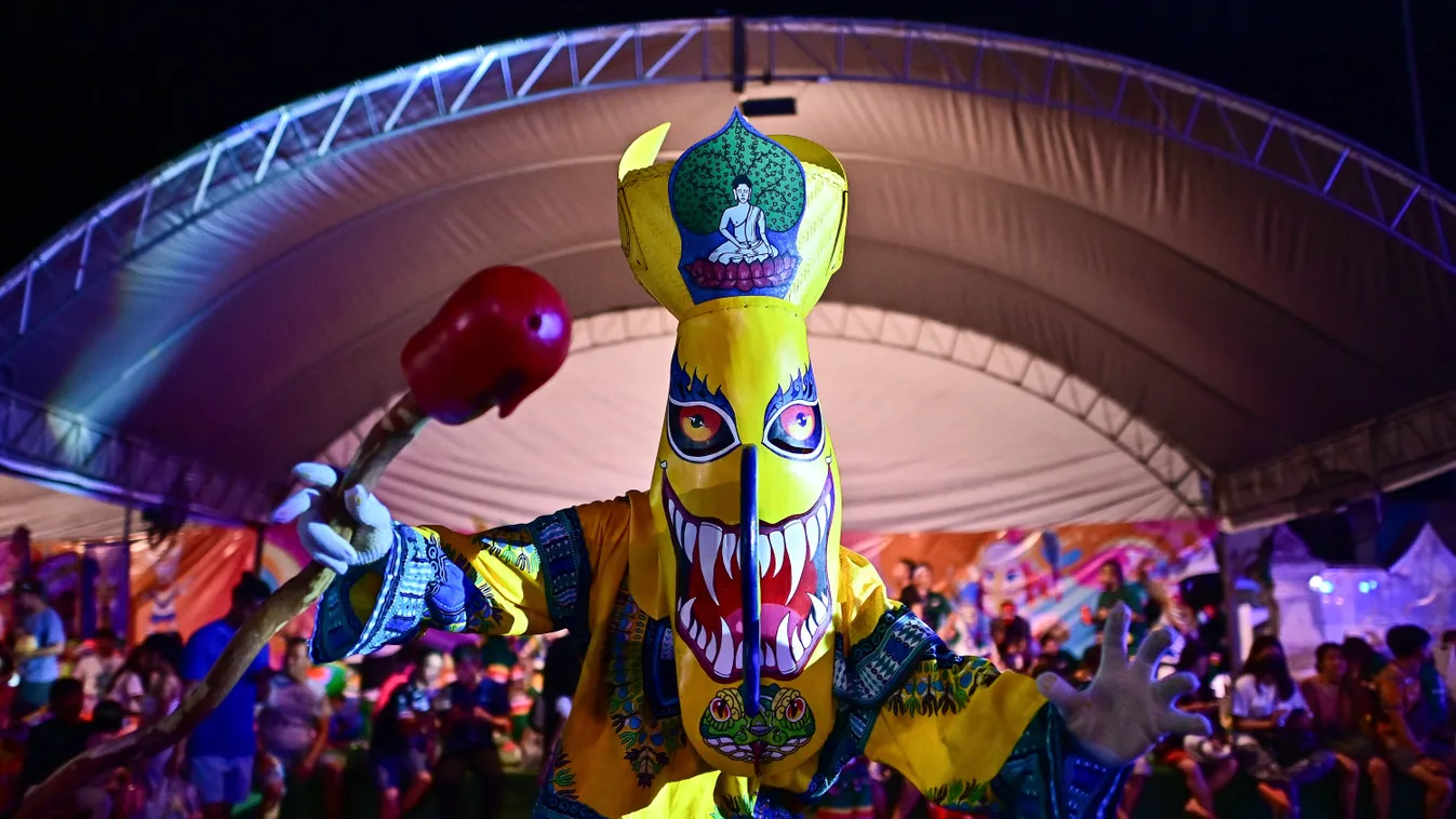 Rengetegen látogatják Thaiföld egyik legszínesebb fesztiválját, Phi Ta Khon, Ghost Festivalgaléria, 2023 