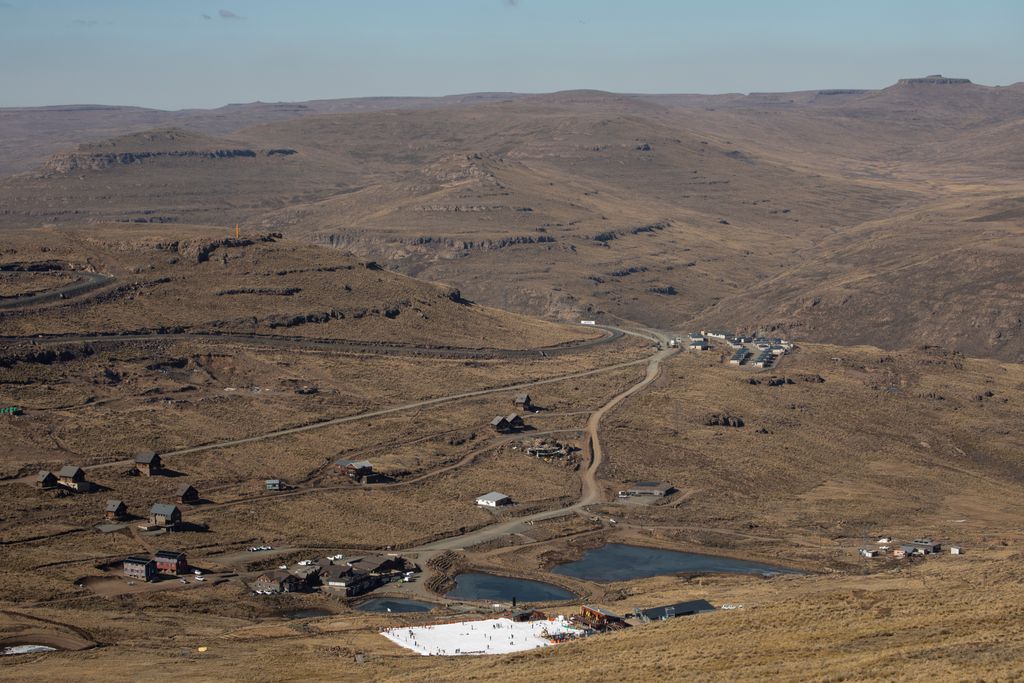 Afriski Lesotho síparadicsom sípálya Afrika 
