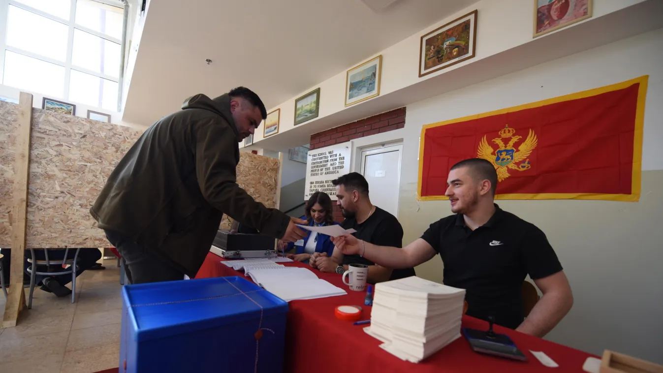 Egyik jelölt sem aratott első fordulós győzelmet a montenegrói elnökválasztáson 