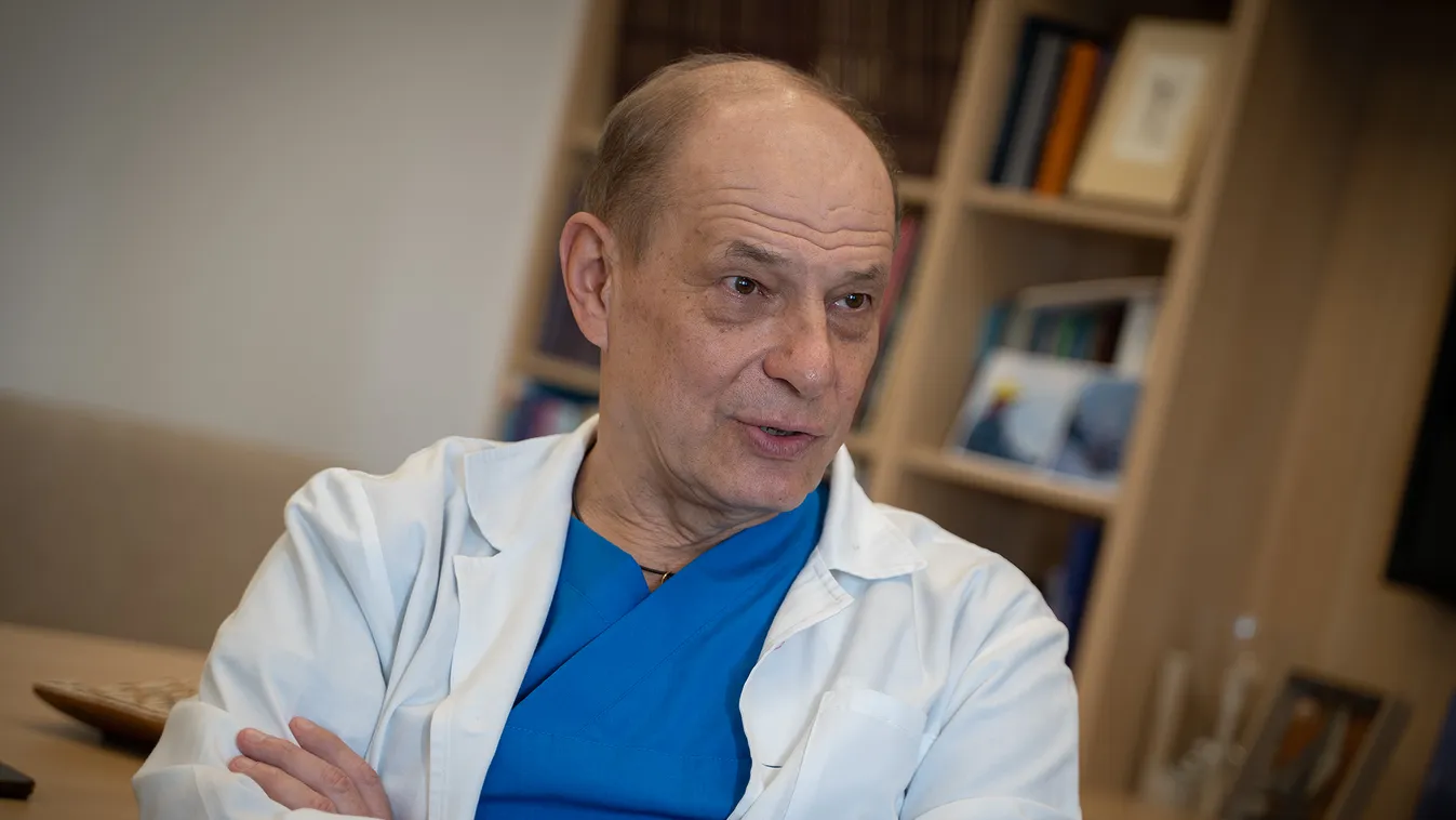 Dr. Tenke Péter, a Jahn Ferenc Dél-pesti Kórház urológiai osztályának főorvosa 