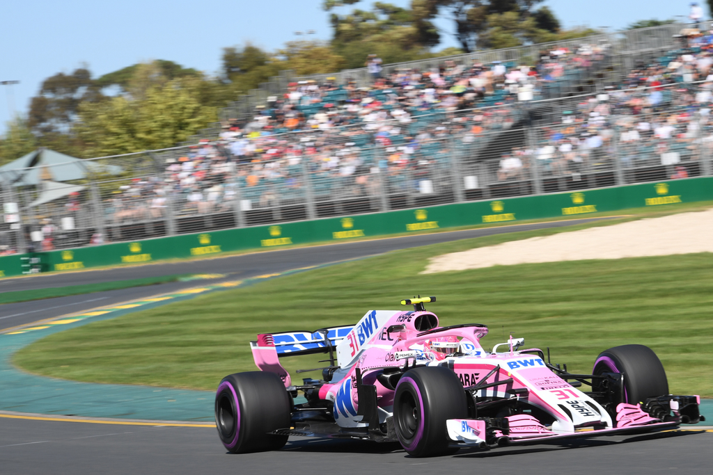 A Forma-1-es Ausztrál Nagydíj pénteki napja, Esteban Ocon, Force India 