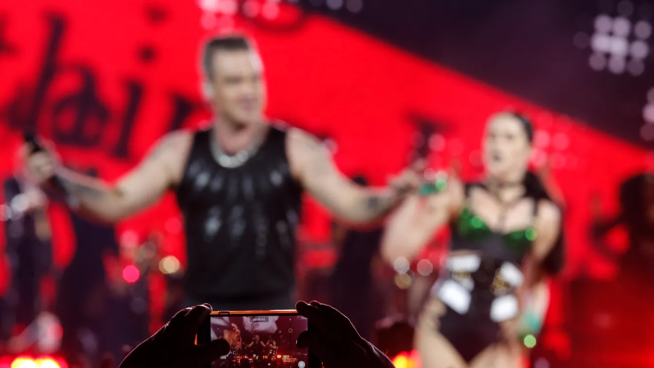 Robbie Williams koncert, Groupama Aréna, Budapest, 2017 