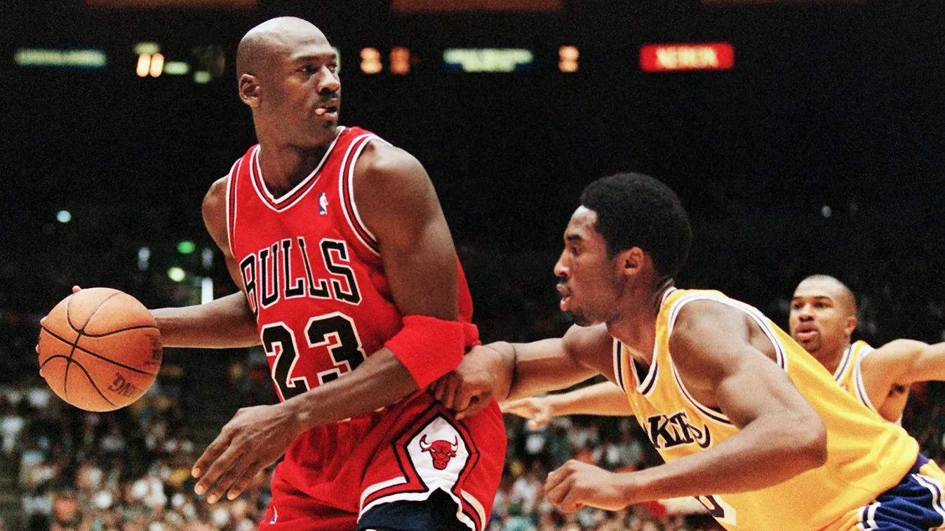 Horizontal BASKETBALL, Michael Jordan, Kobe Bryant 