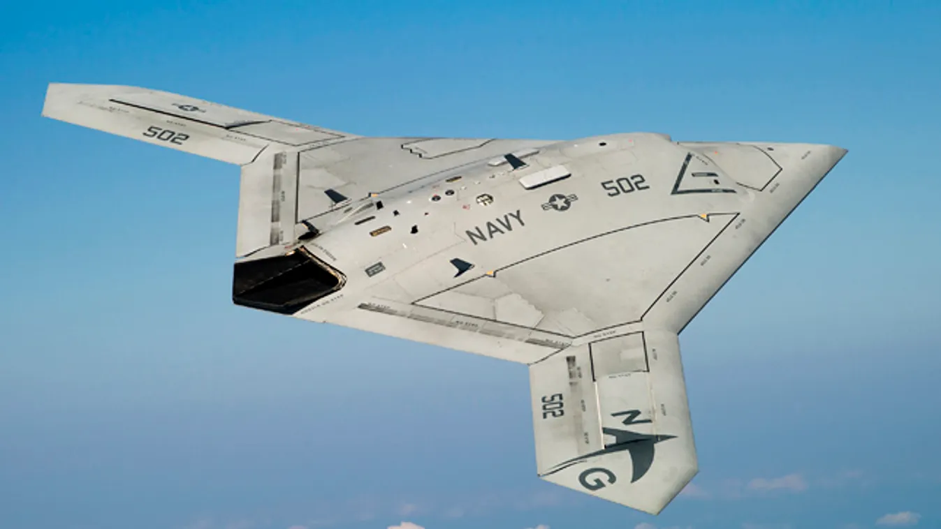 northrop grummann x-47 drón robotrepülő 
