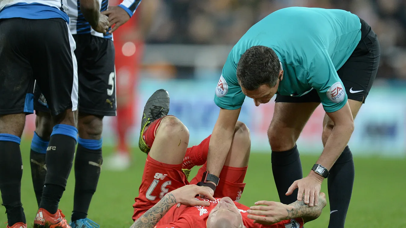 Martin Skrtel Liverpool angol foci sérülés 