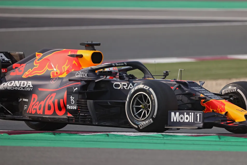 Forma-1, Max Verstappen, Red Bull, Katari Nagydíj 2021, péntek 