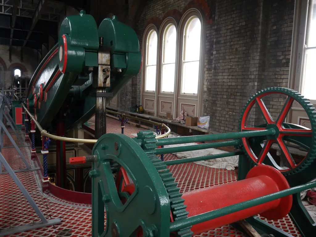 Crossness Pumping Station in London szennyvíz szivattyú 