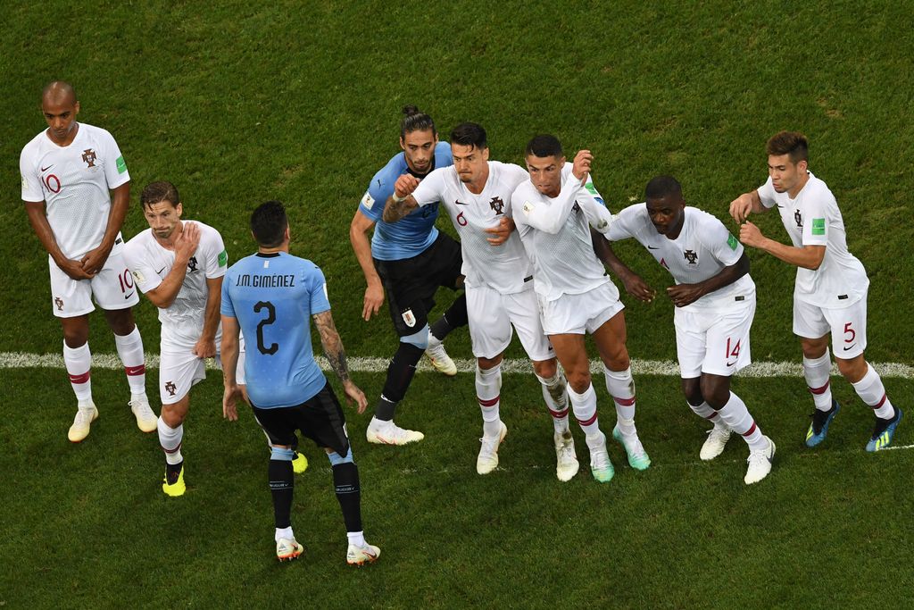 Uruguay - Portugália foci vb 2018 