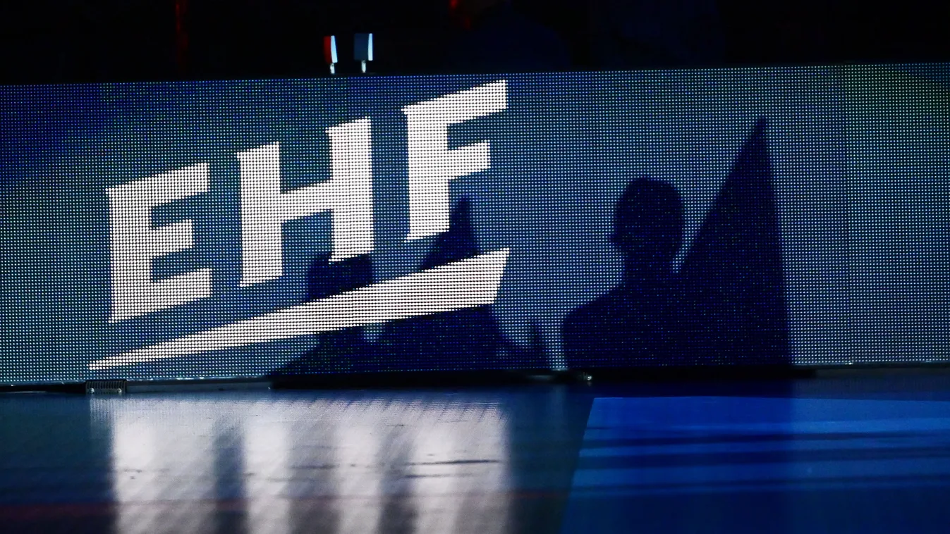 European Handball Championship Germany - Russia Sports EM National team 2022 Lettering Horizontal HANDBALL EUROPEAN CHAMPIONSHIP EURO LOGO, EHF 
