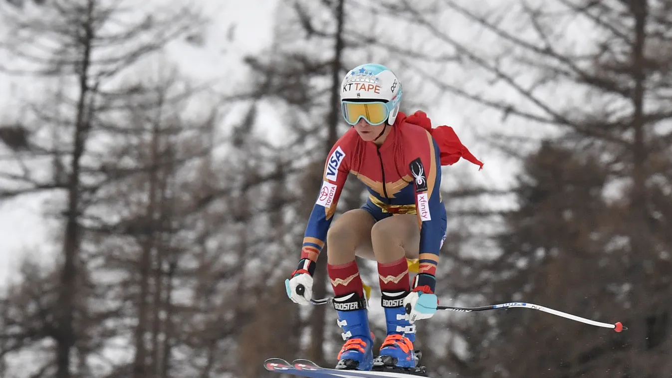 ski TOPSHOTS Horizontal FULL LENGH ACTION ALPINE SKIING WORLD CUP FANCY DRESS CARTOON FILM CHARACTER 