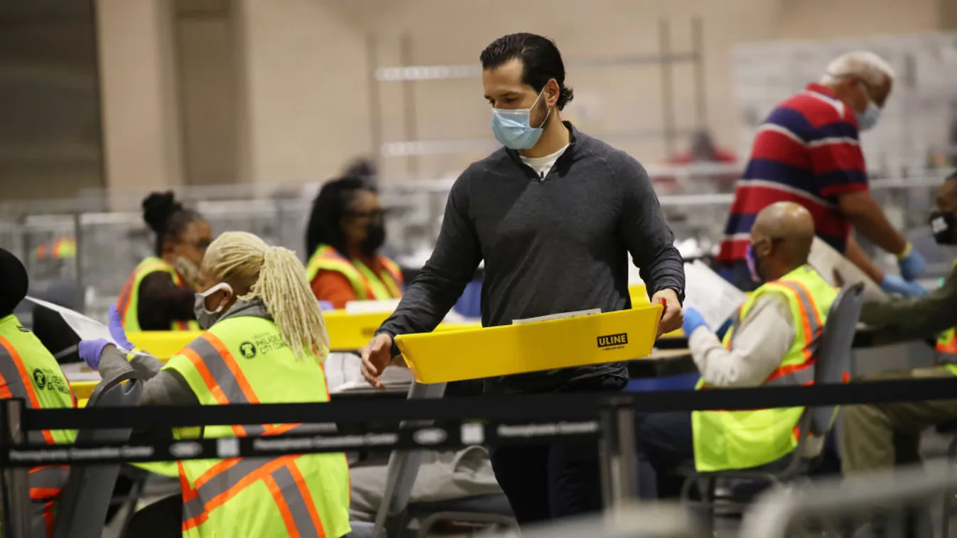 Pennsylvania Continues To Count Ballots Day After Election race vote votes democratic 