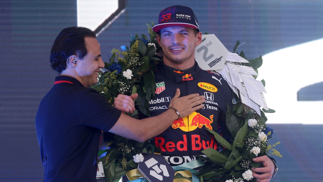 Forma-1, Felipe Massa, Max Verstappen, Sao Pauló-i Nagydíj 2021, szombat 