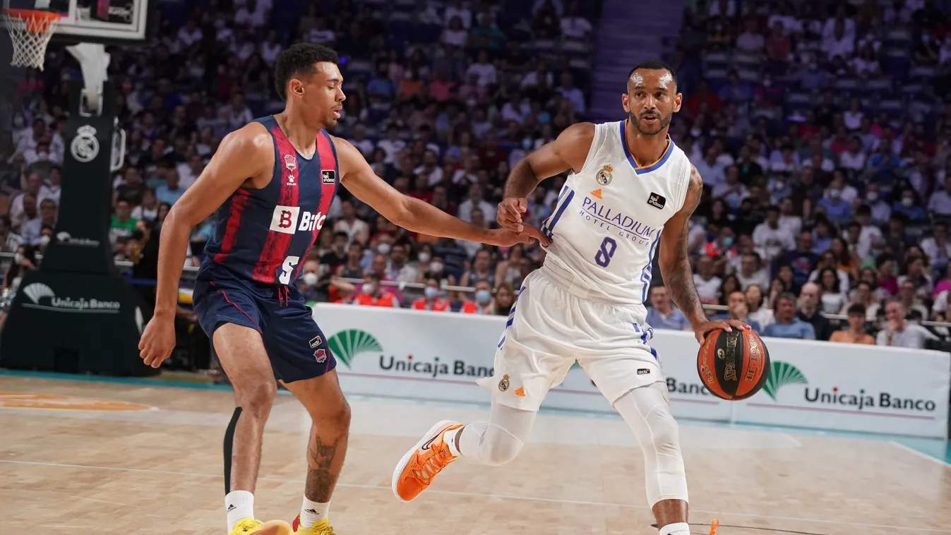 Real Madrid v Bitci Baskonia Vitoria Gasteiz - Liga Acb Semifinal Play off Real Madrid v Bitci Baskonia Vitoria Gasteiz NurPhoto Soccer Liga Acb Semifinal Play off second Liga ACB Endesa semifinal playoff basketball match Bitci Baskonia Vitoria Gasteiz Ad