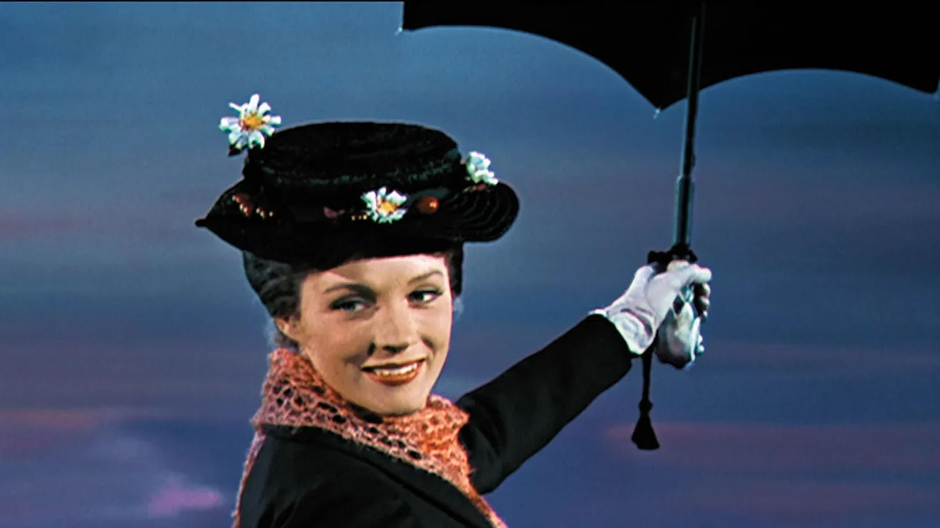 Julie Andrews a Mary Poppins című filmben 