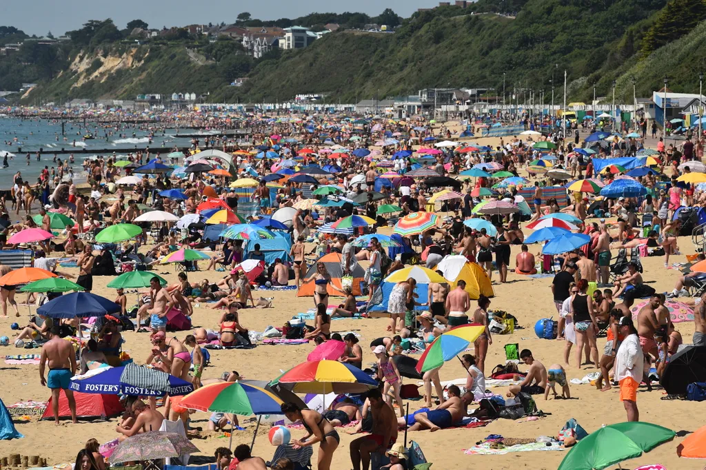 Bournemouth beach strand 