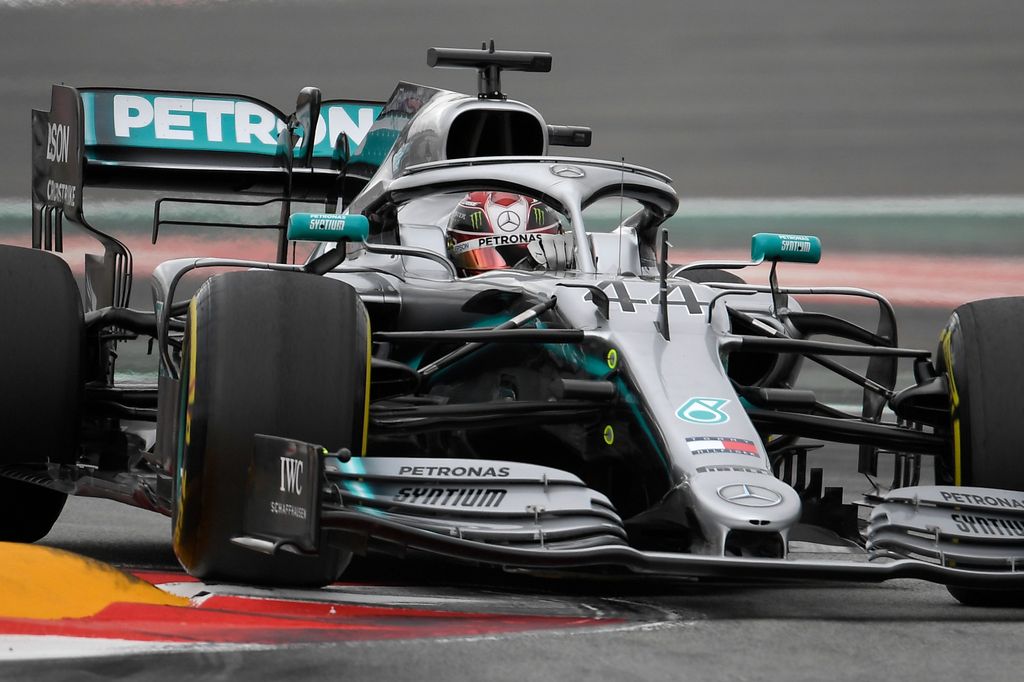 Forma-1, Spanyol Nagydíj, szombat, Lewis Hamilton, Mercedes-AMG Petronas 
