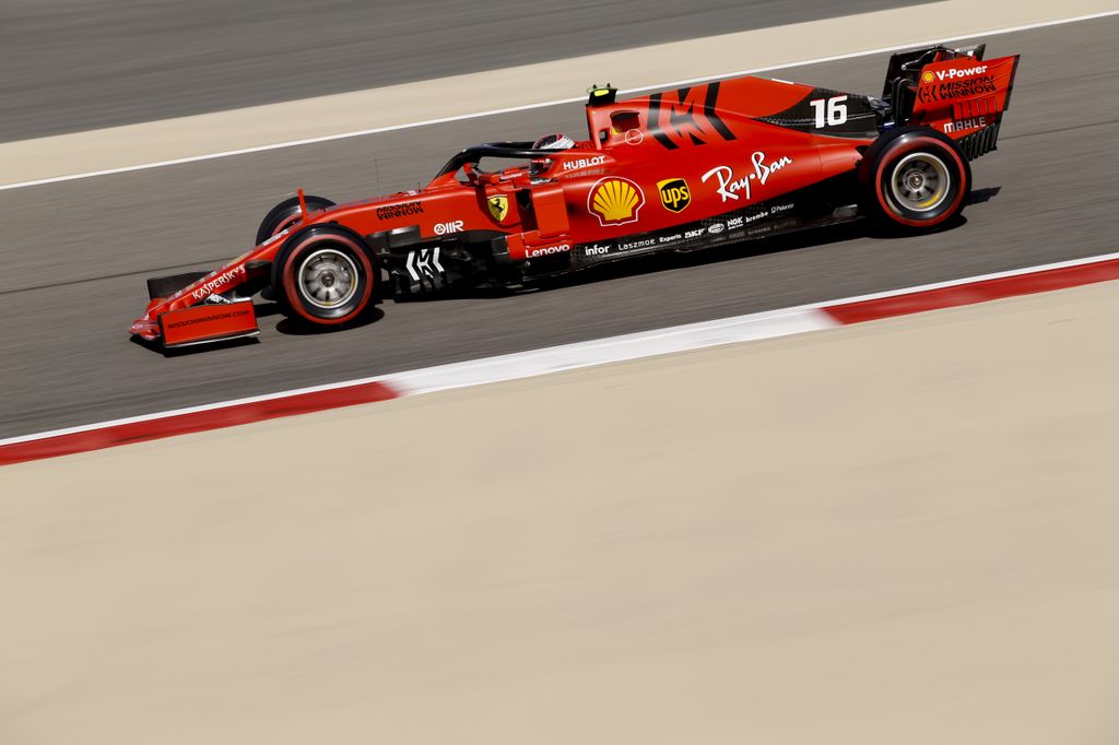 Forma-1, Bahreini Nagydíj, péntek, Charles Leclerc, Scuderia Ferrari 