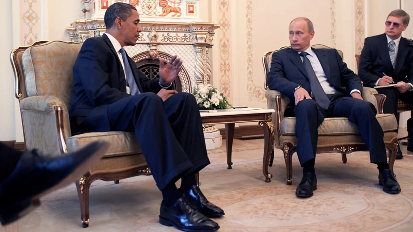 Barack Obama, Vladimir Putyin, kiberháború, forródrót