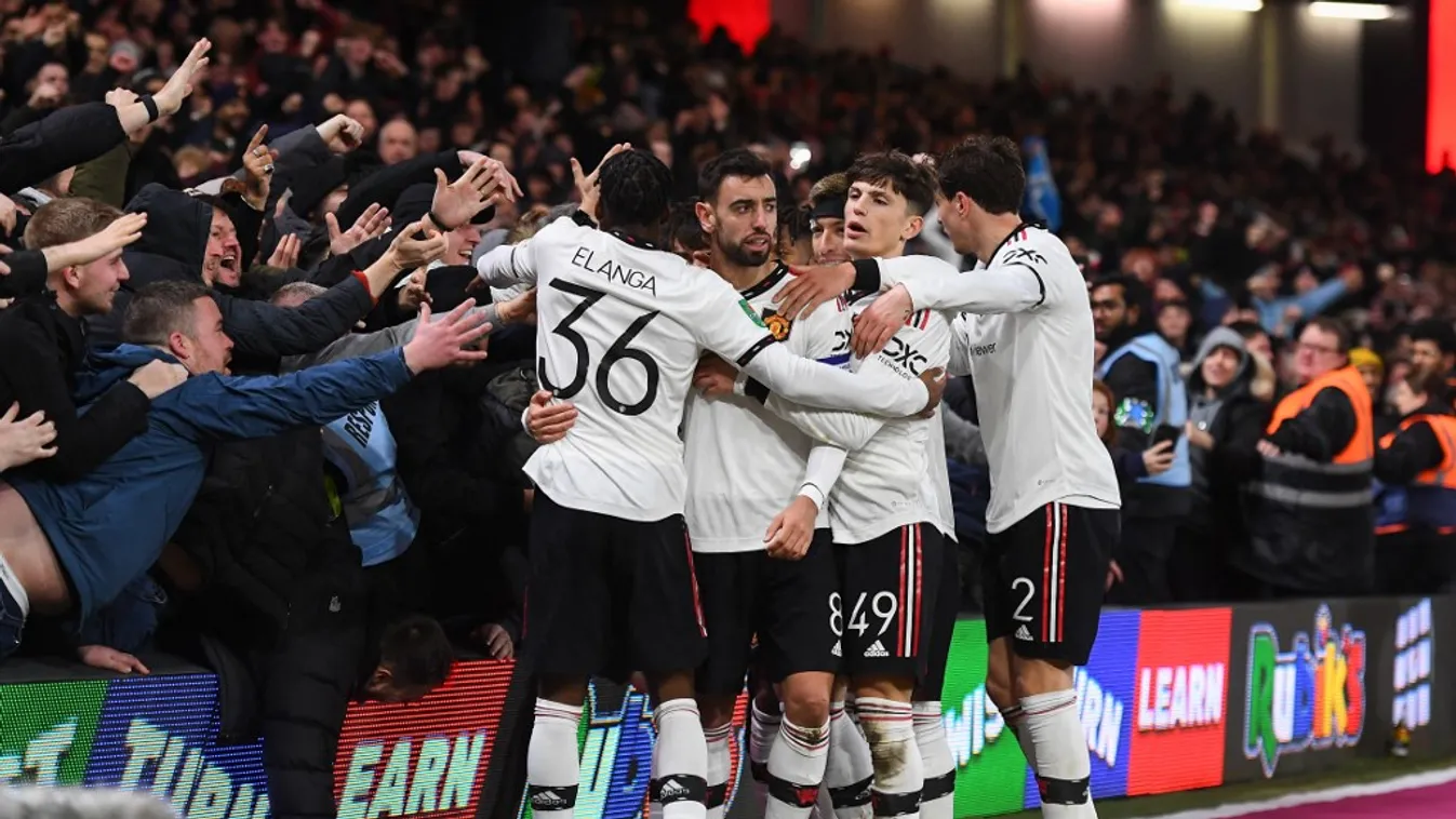 Nottingham Forest v Manchester United - Carabao Cup Semi Final 1st Leg Season 2022-3 Soccer Wednesday 25th January 2023 Nottingham Forest vs Manchester United Carabao Cup Horizontal FOOTBALL LEAGUE CUP 