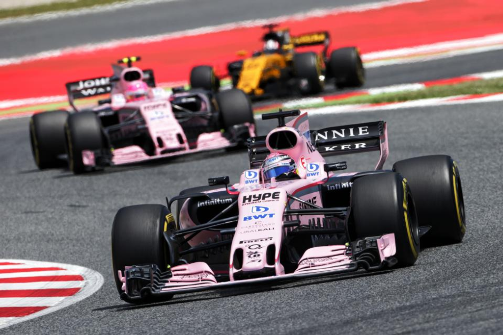 Forma-1, Force India, Spanyol Nagydíj 2017 