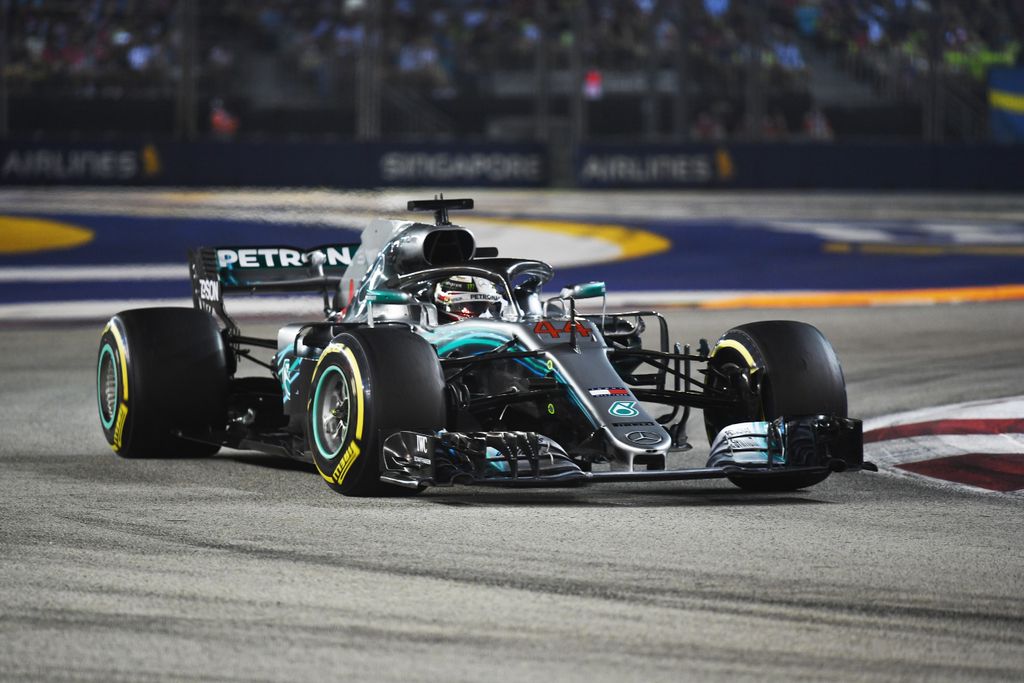 A Forma-1-es Szingapúri Nagydíj, Lewis Hamilton, Mercedes-AMG Petronas 