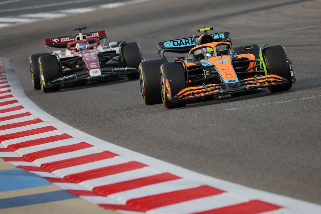 Forma-1, Lando Norris, McLaren, Valtteri Bottas, Alfa Romeo, Bahrein teszt 2022, 3. nap 