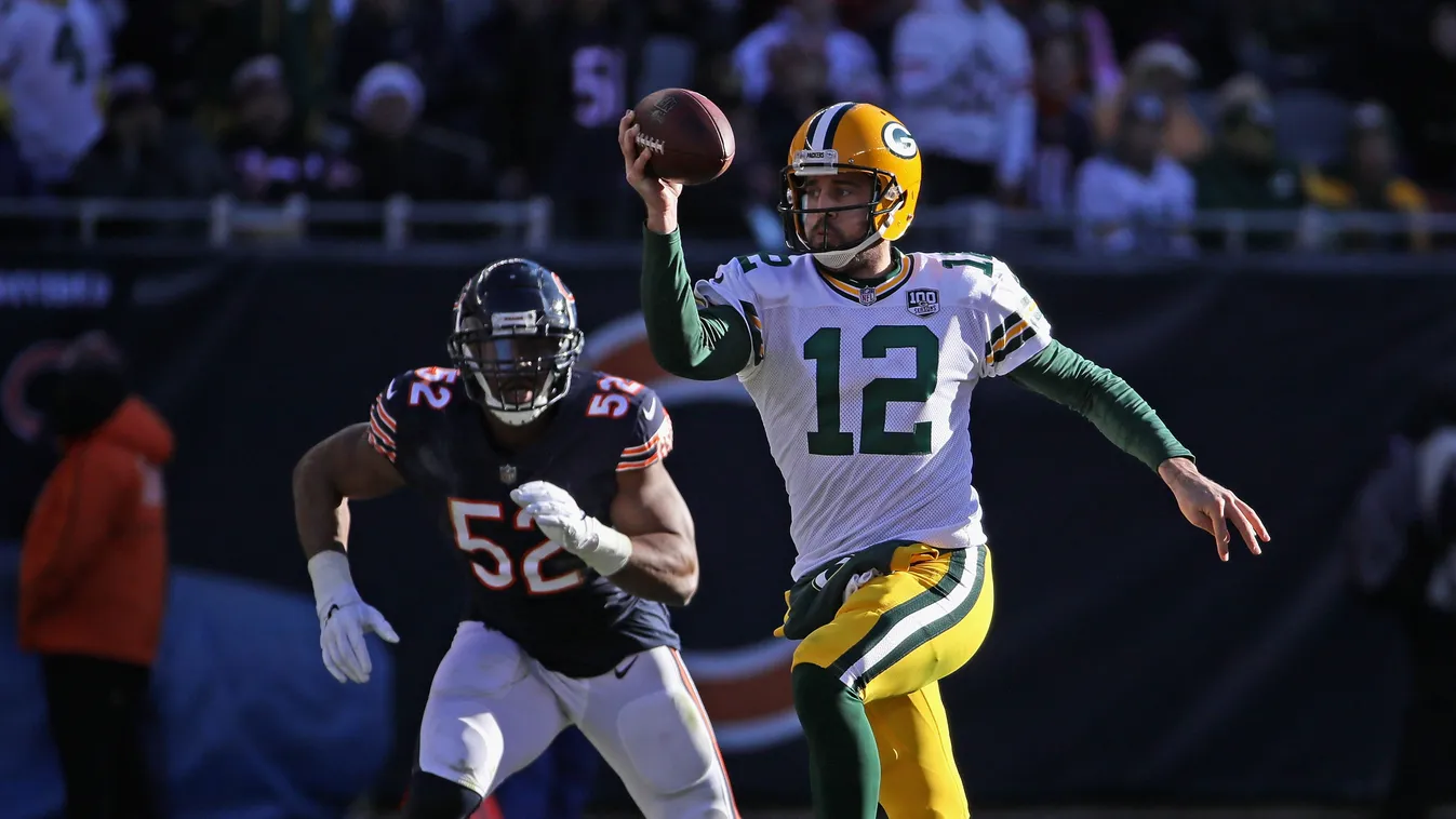 Green Bay Packers v Chicago Bears GettyImageRank3 SPORT AMERICAN FOOTBALL NFL 