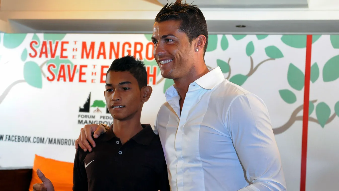 Martunis, aki túlélete a cunamit és Cristiano Ronaldo 