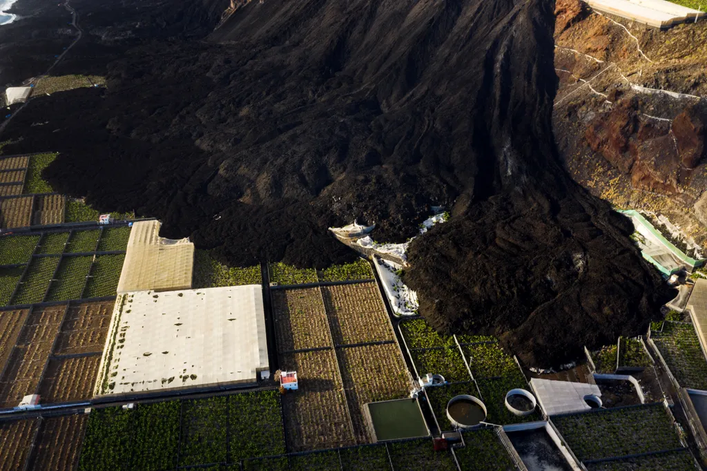 vulkán, La Palma, Kanári-sziget, 2022 