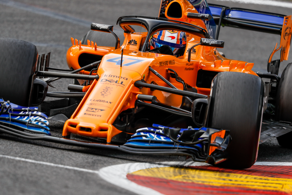 A Forma-1-es Belga Nagydíj pénteki napja, Lando Norris, McLaren Racing 