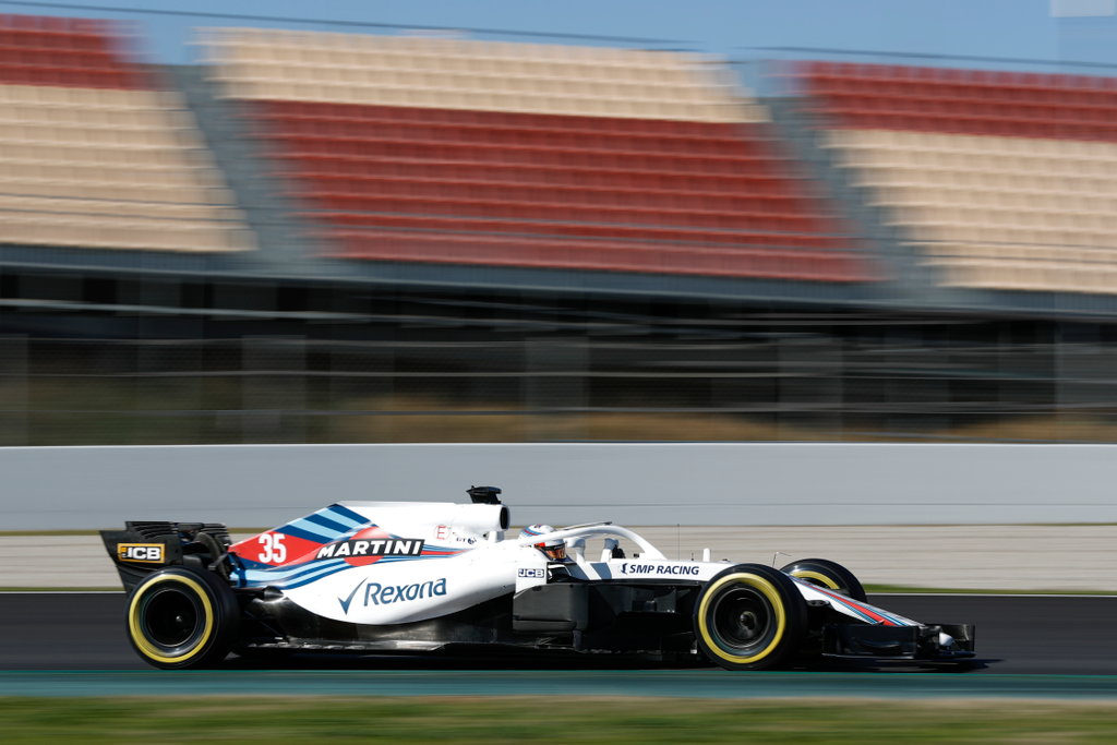 A Forma-1 előszezoni tesztje Barcelonában - 5. nap, Szergej Szirotkin, Williams Martini Racing 