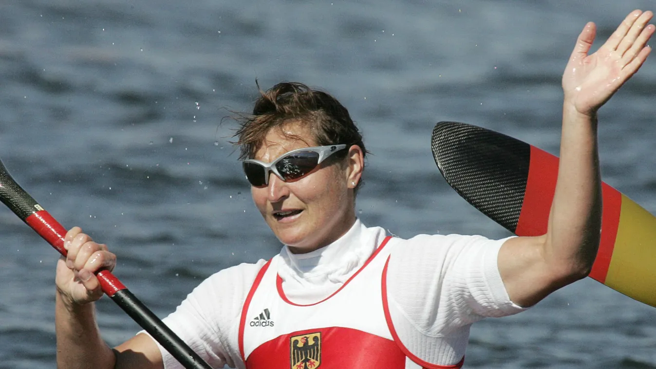 Birgit Fischer nyolcszoros olimpiai bajnok kajakos 