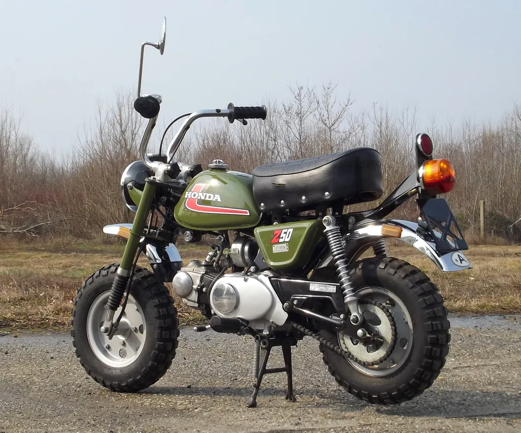 Honda Z50J Monkey (1976) veteránteszt 