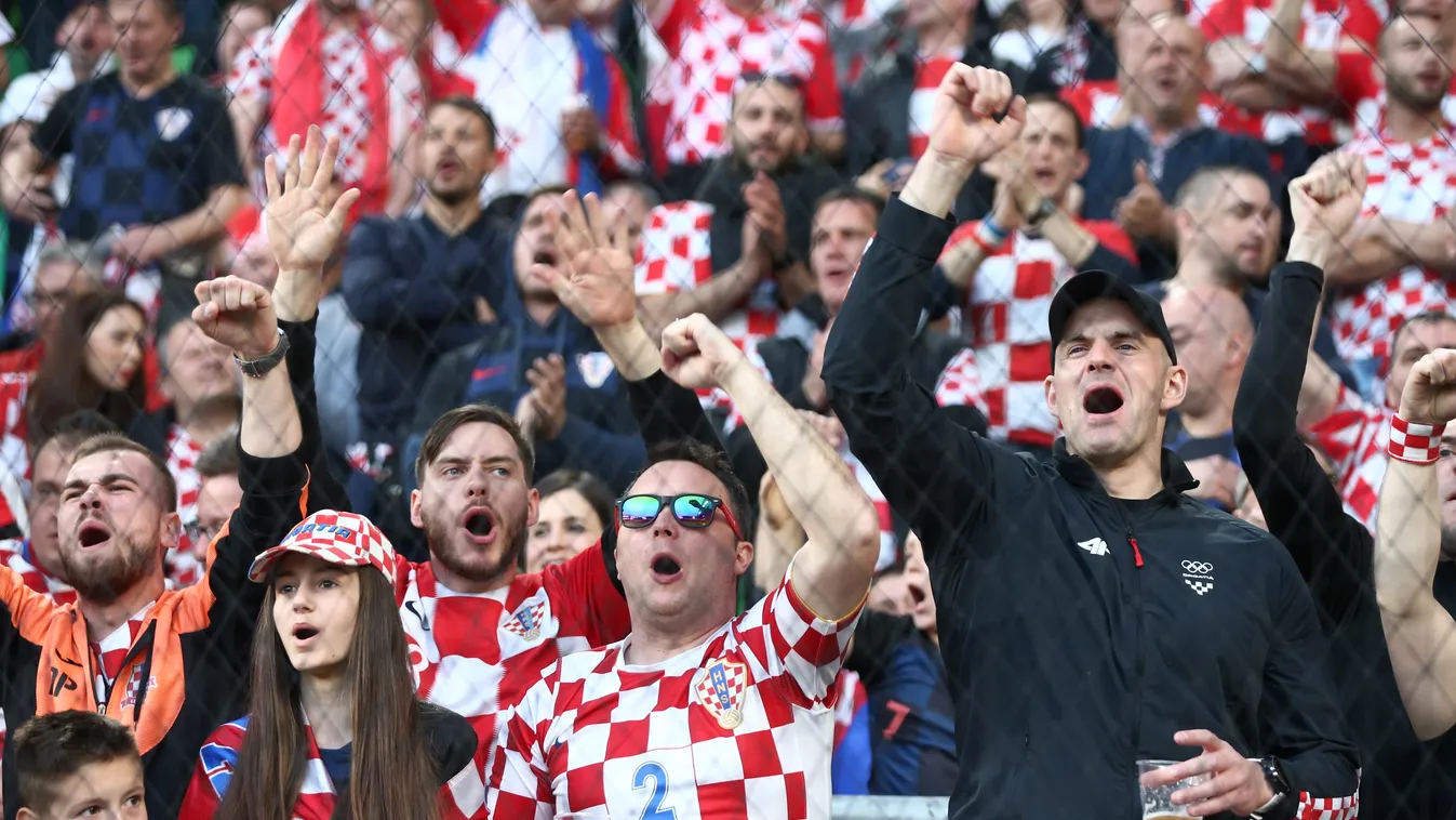 Magyarország - Horvátország EB selejtező foci labdarúgás 