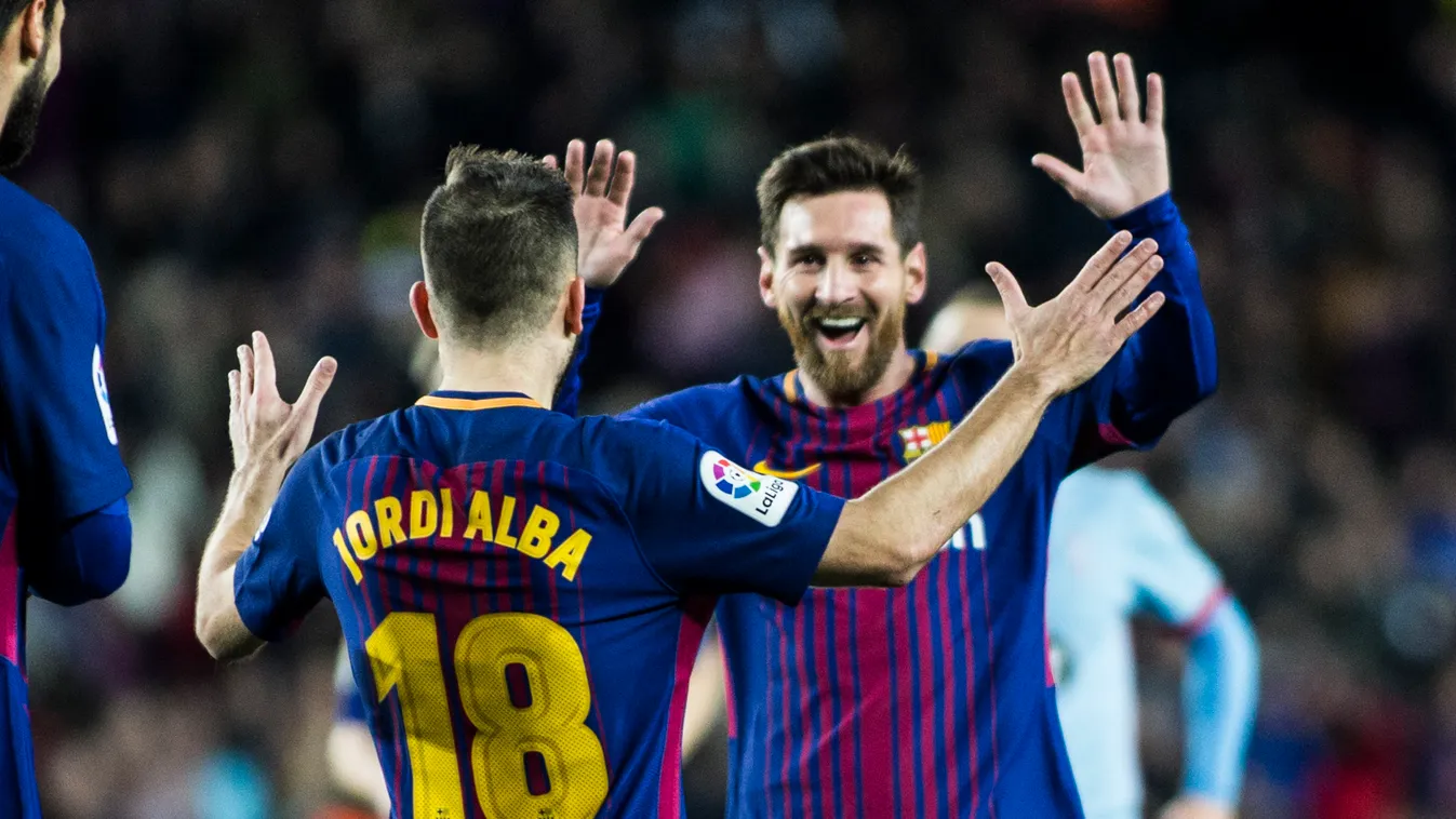 Messi, Alba, Barcelona 