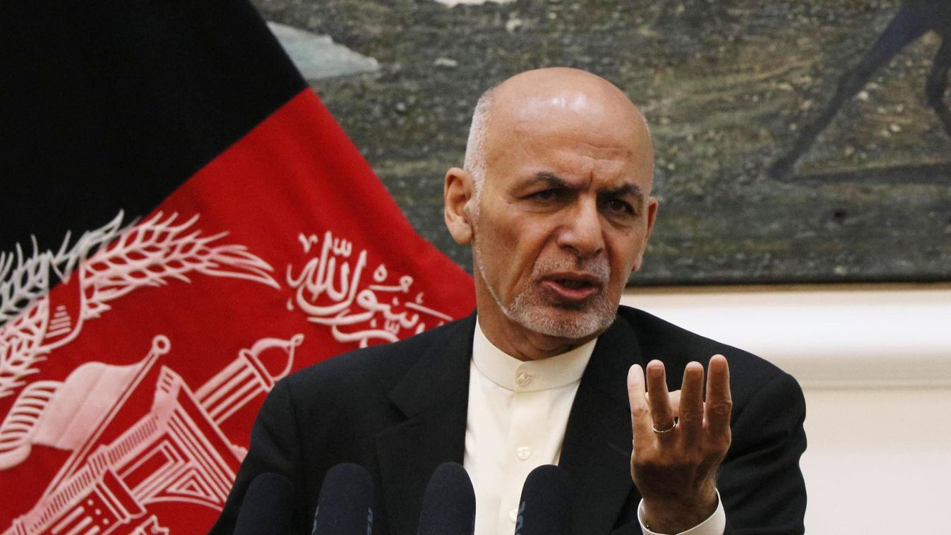 Afghan President Ashraf Ghani Afghanistan PRESS CONFERENCE KABUL Afghan President Ashraf Ghani 