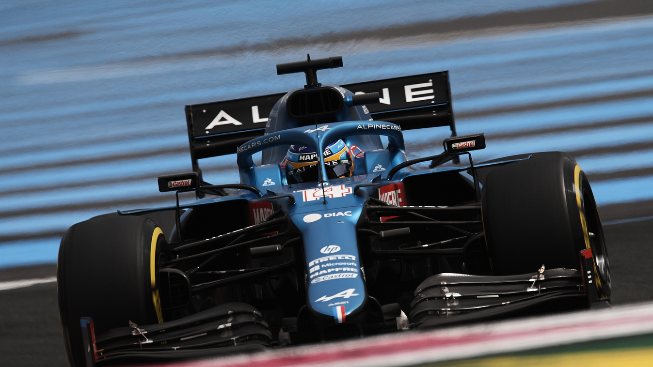 Forma-1, Francia Nagydíj, szombat, Fernando Alonso, Alpine 