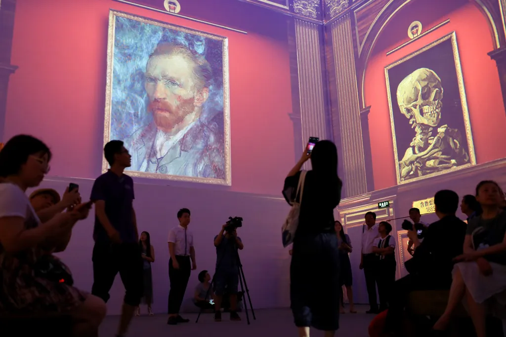 Van Gogh kiállítás Peking 