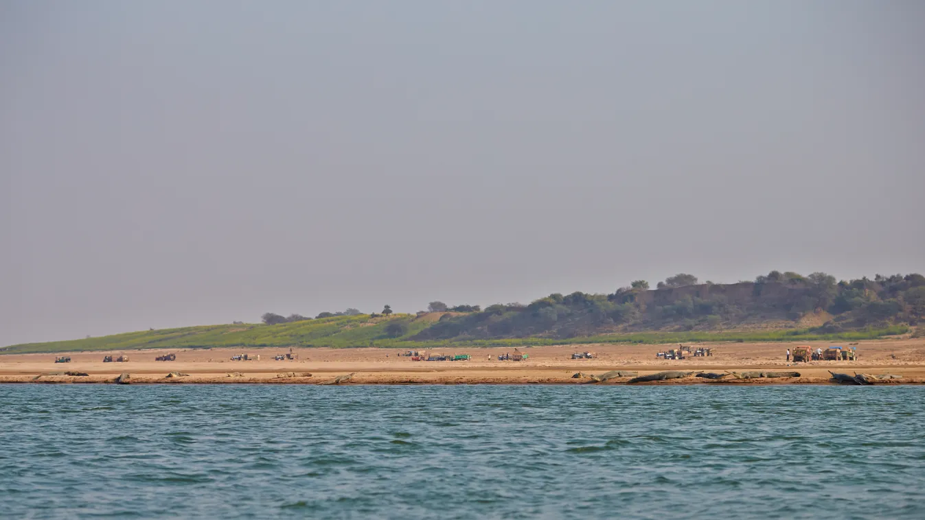 Chambal folyó India Uttar Pradesh 