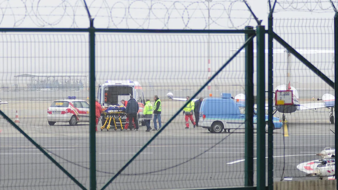 Veronai buszbaleset, sérült, repülőtér 
