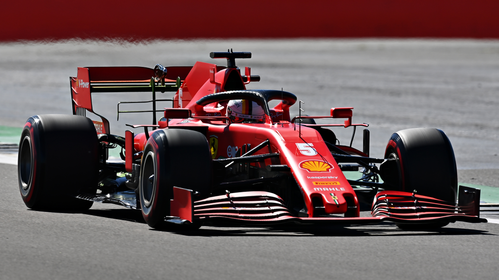 Forma-1, Sebastian Vettel, Ferrari, A 70. Évforduló Nagydíja 2020, péntek 