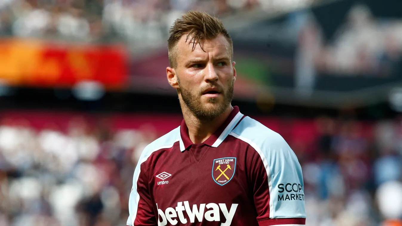 West Ham United v Atalanta - Betway Cup Betway Cup West Ham United Atalanta London stadium London England 07th August 2021 Andriy Yarmolenko 07th August Foto Sport/NurPhoto Action Face Sports uniform Facial expression Sports jersey Jersey person soccer ou