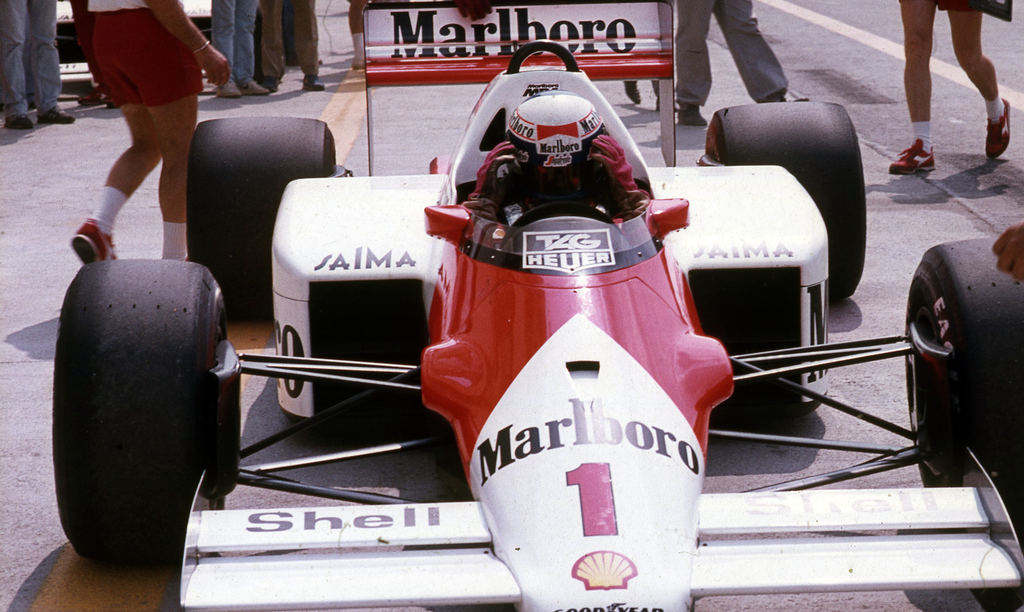 1. Magyar Nagydíj, Alain Prost, McLaren-TAG 