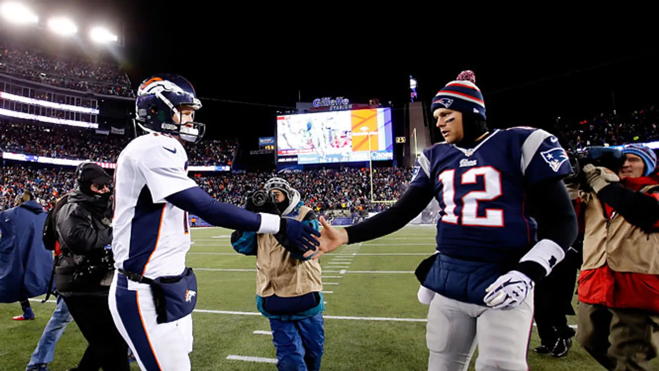 Peyton Manning és Tom Brady, Denver Broncos, New England Patriots, NFL